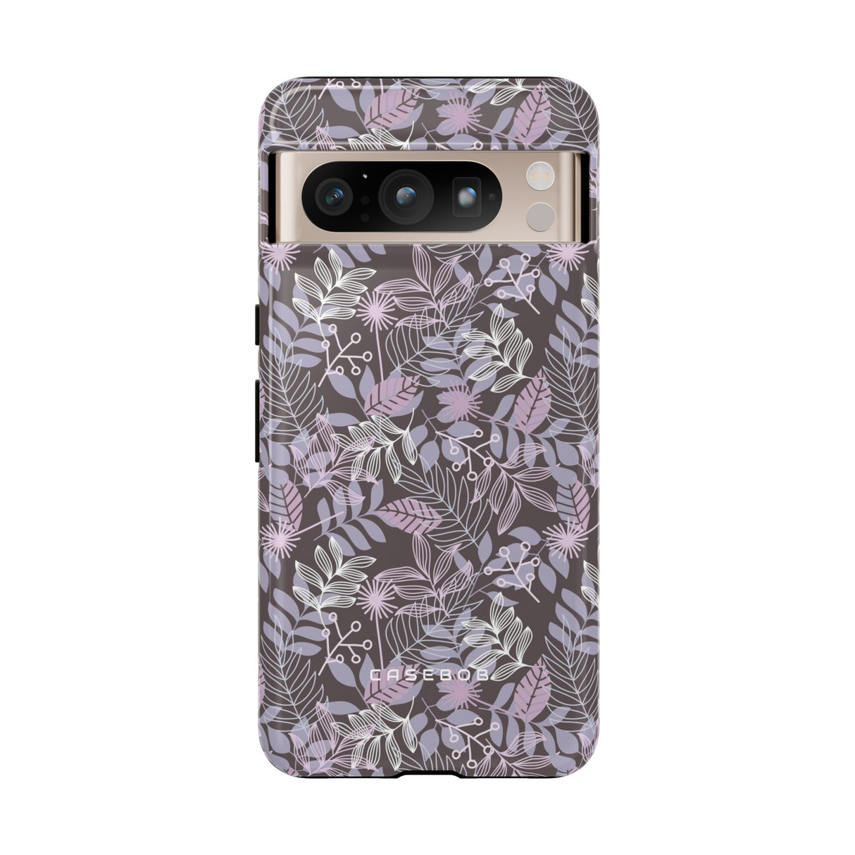 Dark Purple Leaf - Protective Phone Case