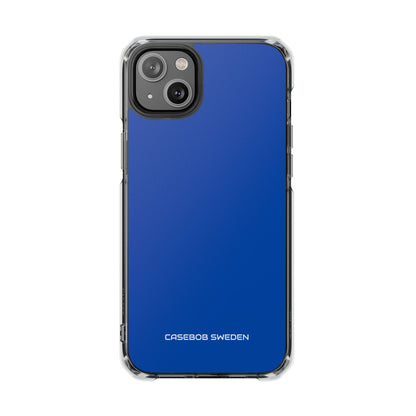 Cobalt Blue - Clear Impact iPhone 14 Phone Case