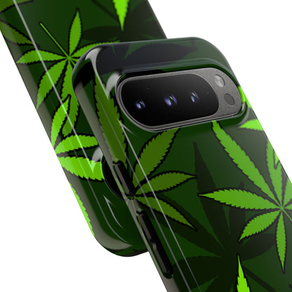 Green Leaf Symmetry - Google Pixel Case