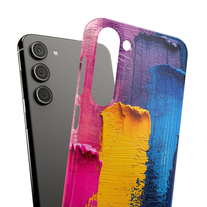 Bold Abstract Texture - Slim Samsung S23 Phone Case