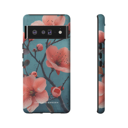 Floral Harmony Burst Google Pixel 6 - Tough Phone Case