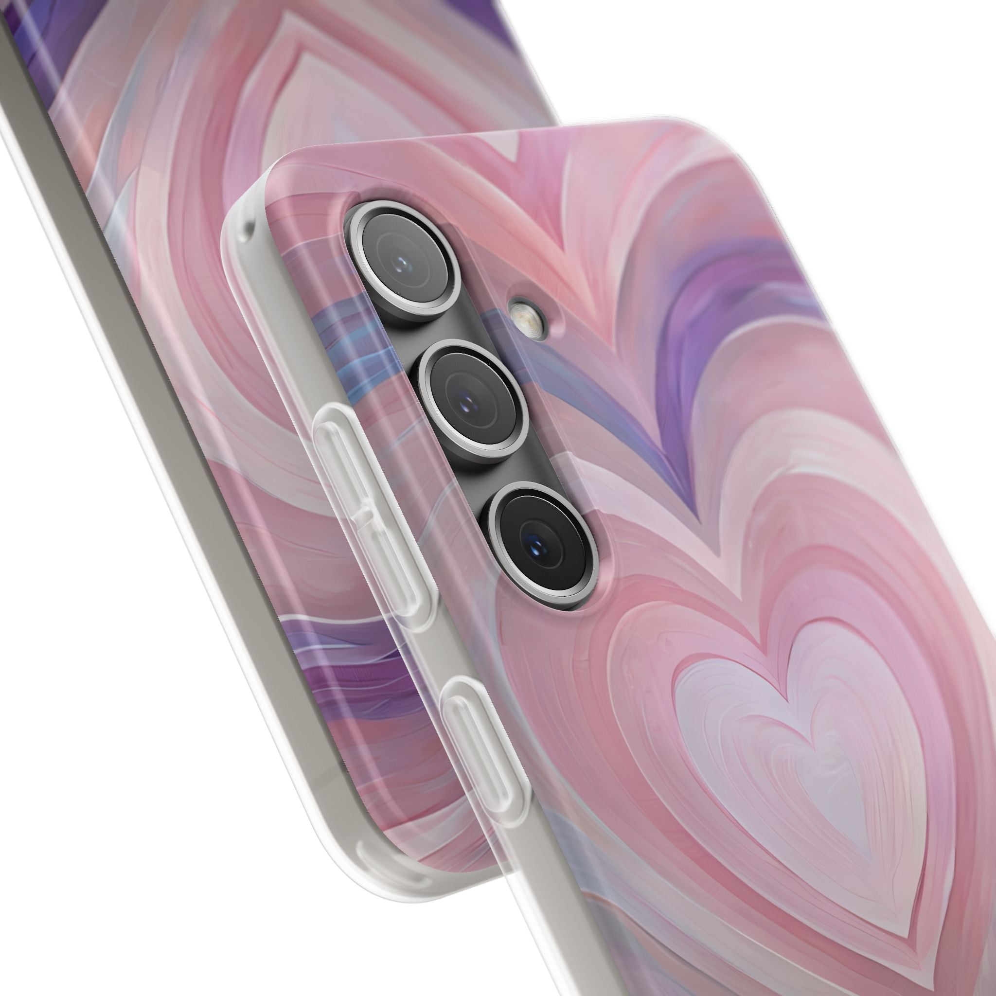 Radiant Heartbrush Samsung S24 Case - Soft