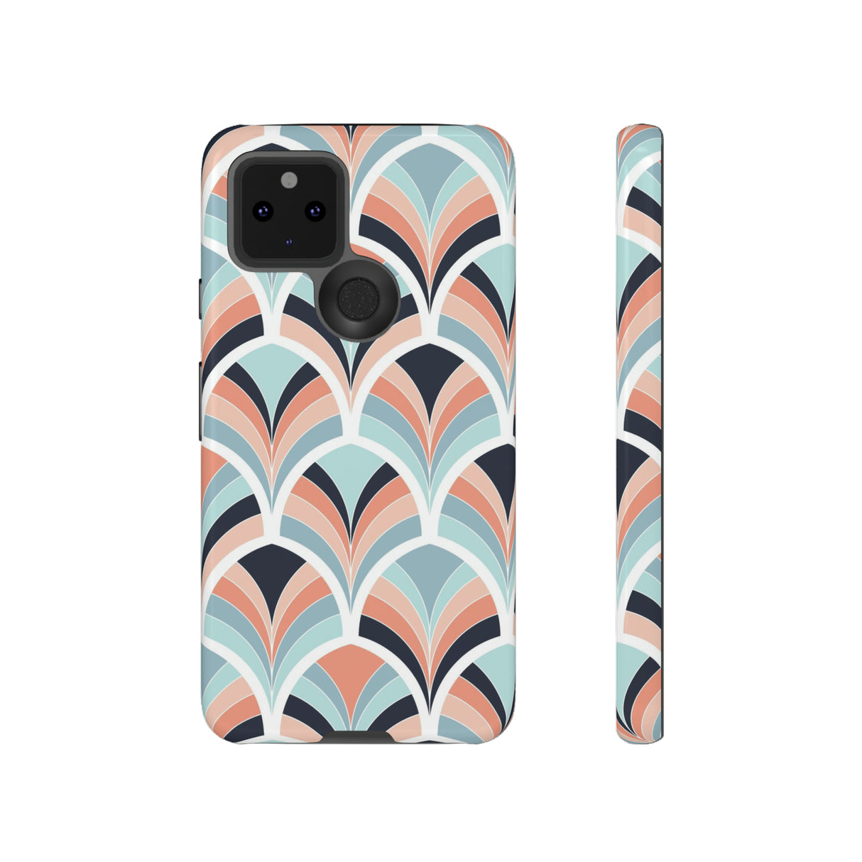 Baby Blue Retro - Protective Phone Case