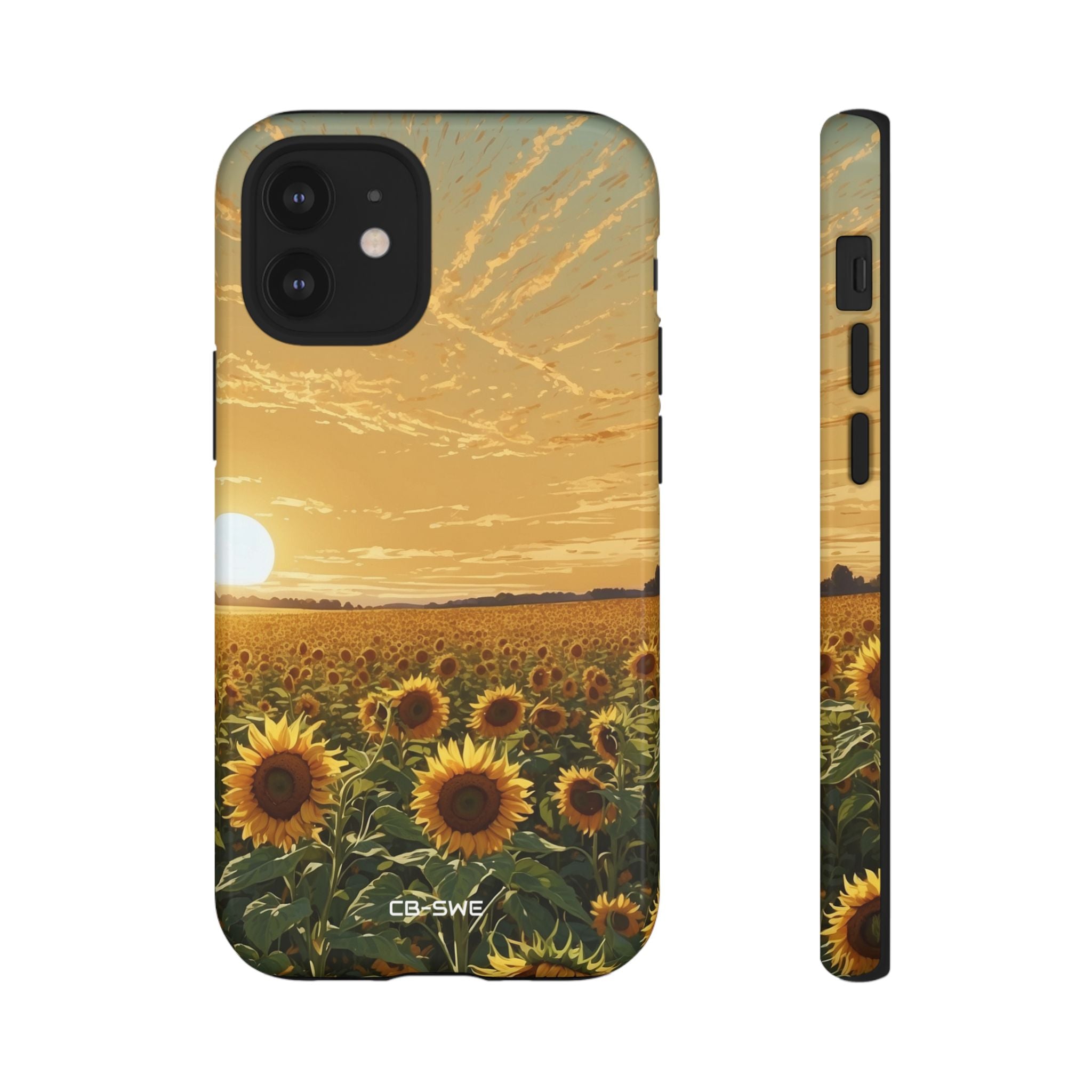 Sunflowers Embrace Light - iPhone Case