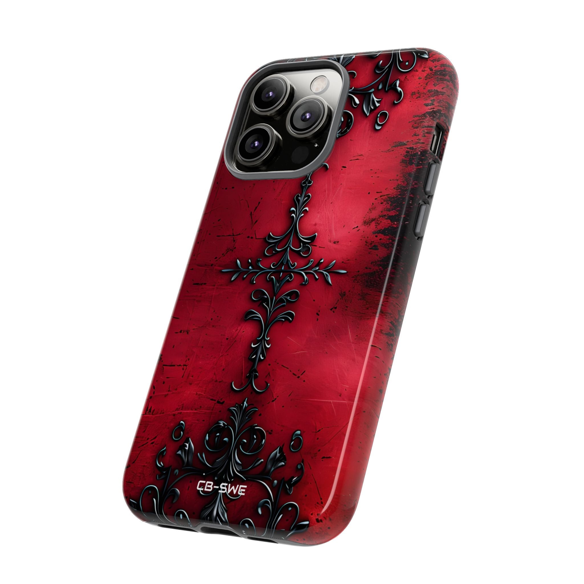 Gothic Crimson Emblem - iPhone Case