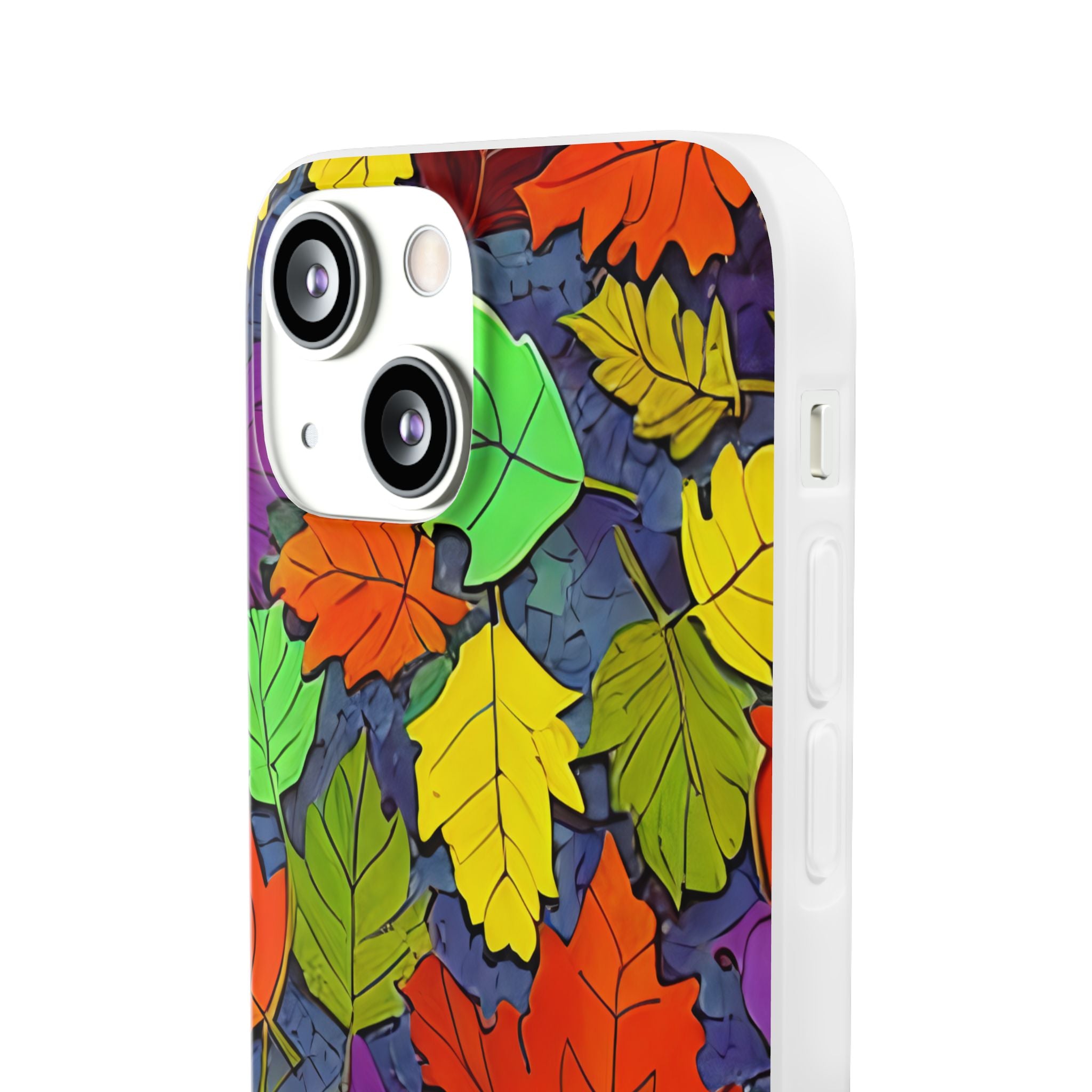 Vivid Leafburst iPhone 13 mini Case - Soft
