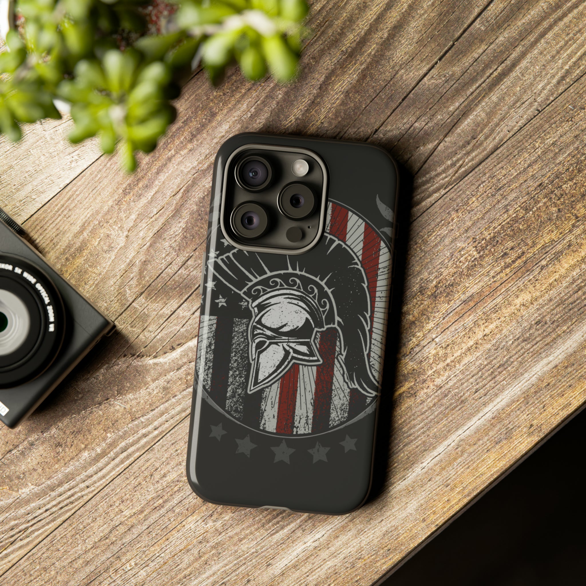 Sparta Helmet Emblem - Protective Phone Case