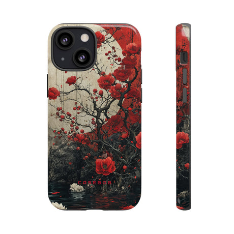 Moonlit Rose Peace - Protective Phone Case