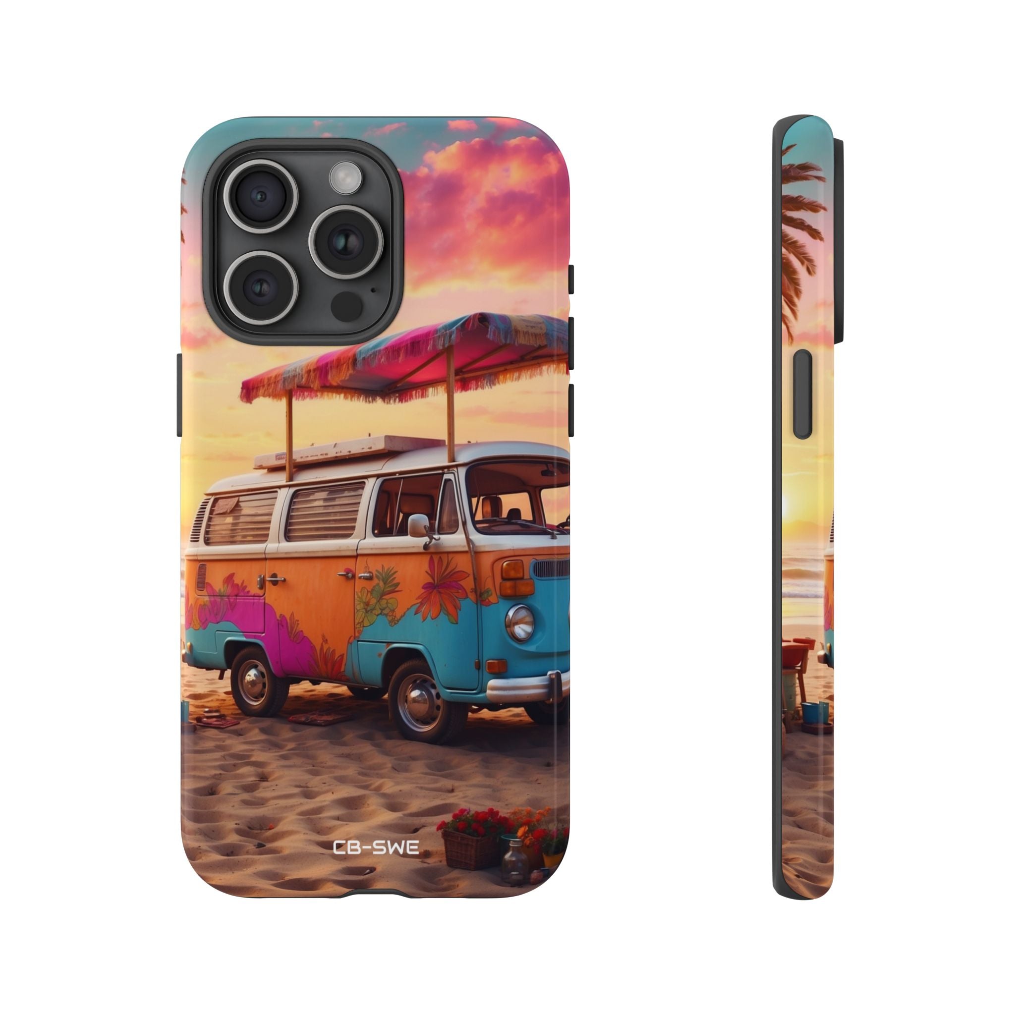 **Van Rests at Shore** - iPhone Case