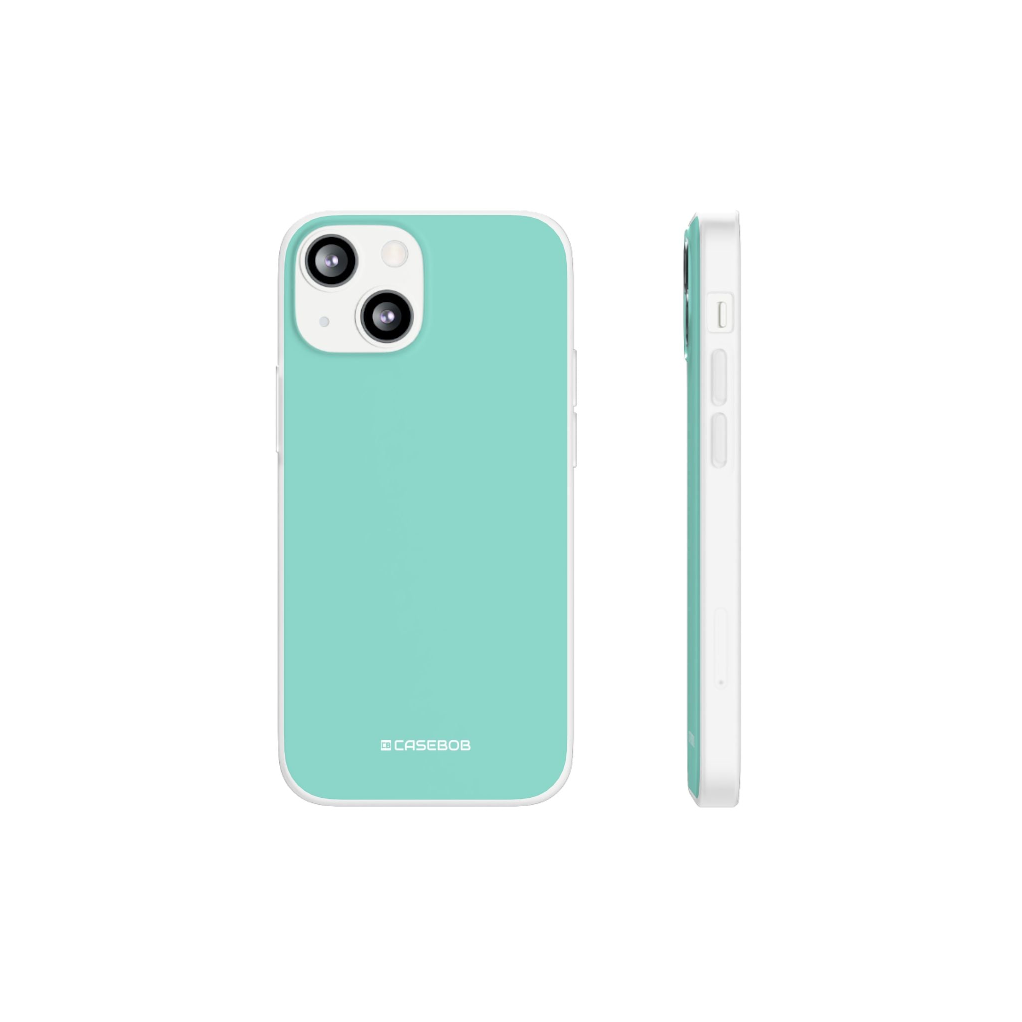 Middle Blue Green | Phone Case for iPhone (Flexible Case)