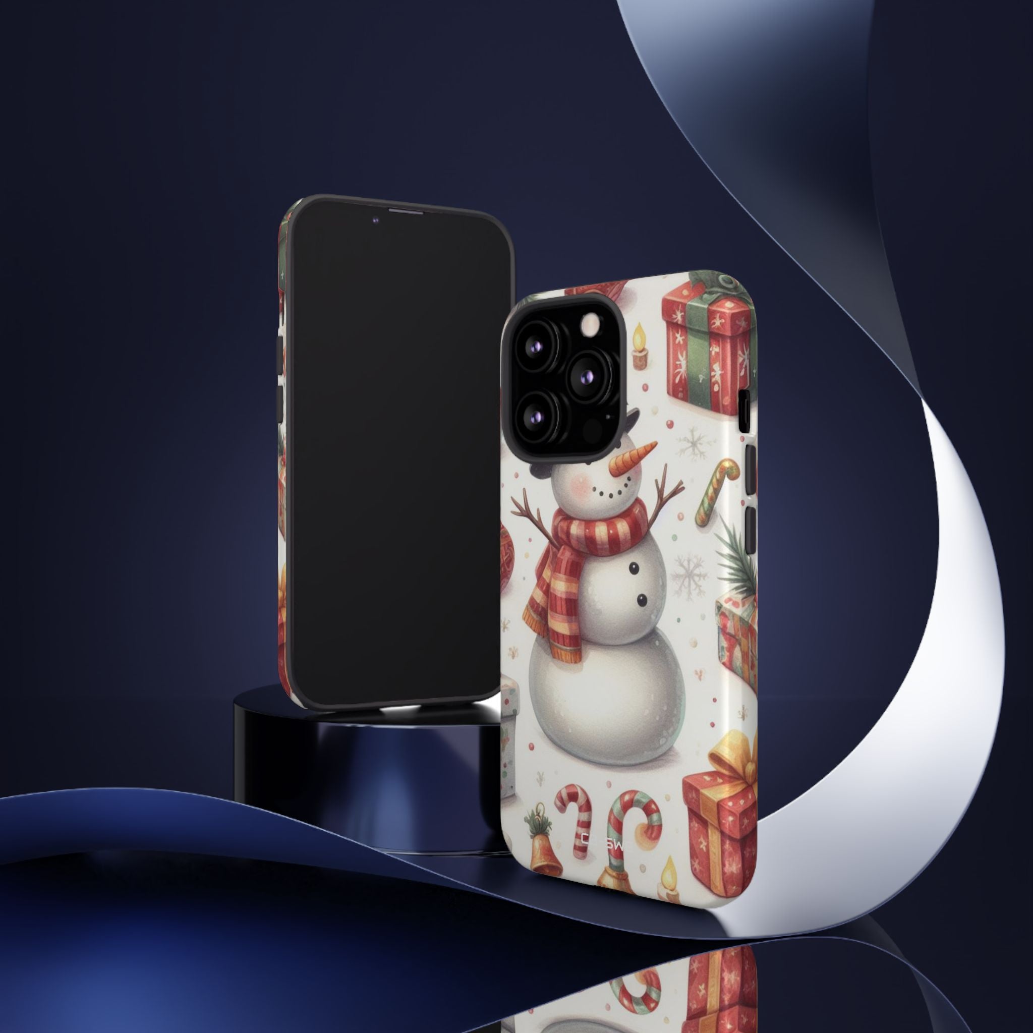 Snowman Welcomes Joy - iPhone Case