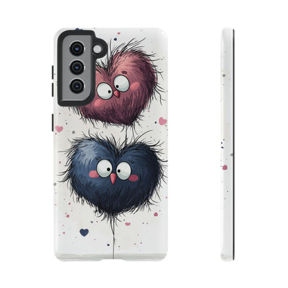 Fluffy Hearts Embrace - Samsung Case