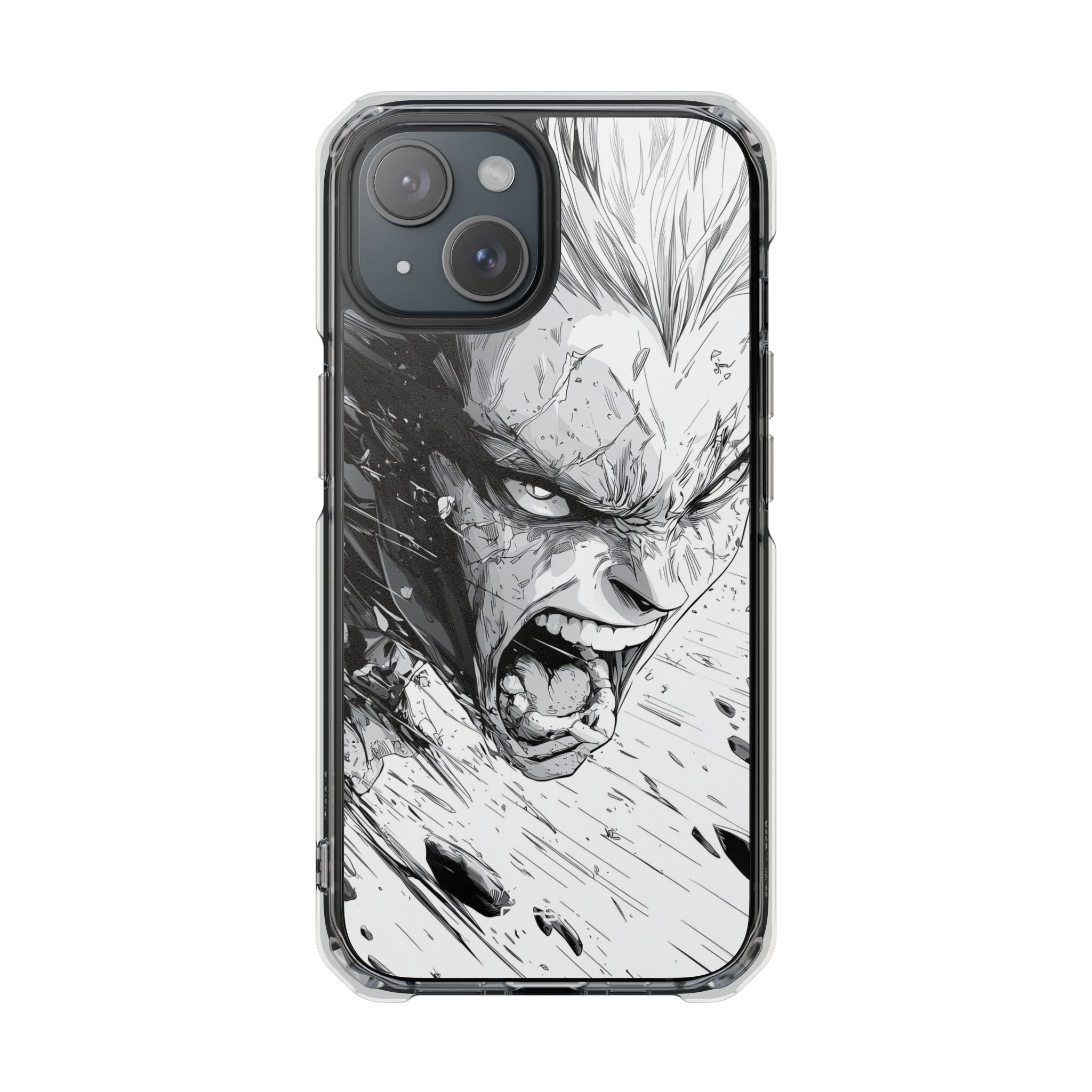 Fierce Emotion Erupts iPhone Case - Impact