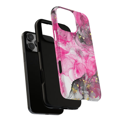 Vibrant Pink Swirls - iPhone Case
