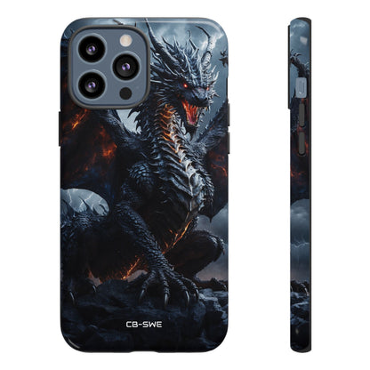 Fiery Wings Unleashed - iPhone Case