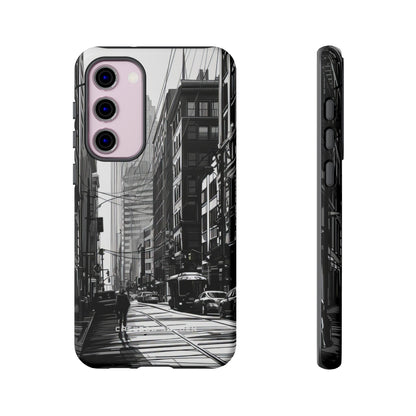 Urban Cityscape Line Perspective Samsung S23 - Tough Phone Case