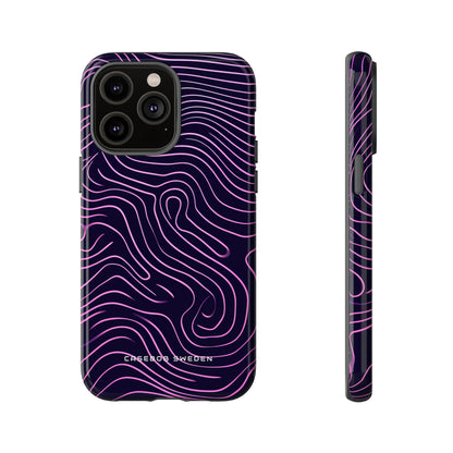 Contour Waveflow iPhone 14 - Tough Phone Case