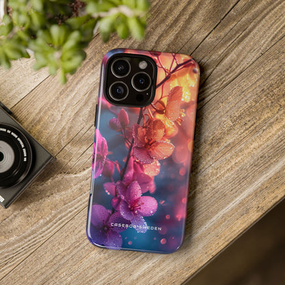 Surreal Flower Harmony iPhone 16 - Tough Phone Case