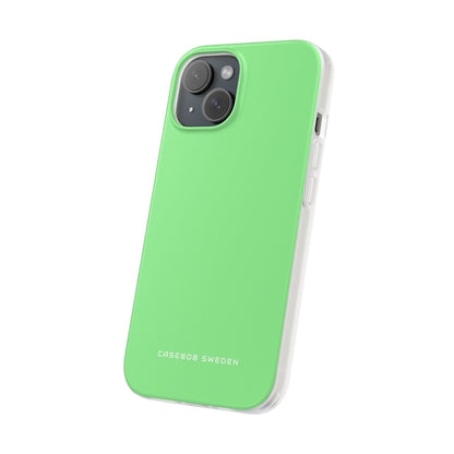 Light Green iPhone 15 - Flexi Phone Case