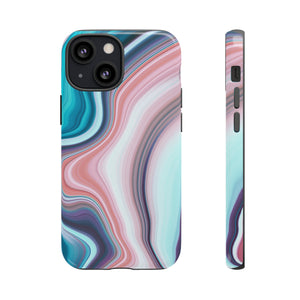 Pink Swirls - Protective Phone Case