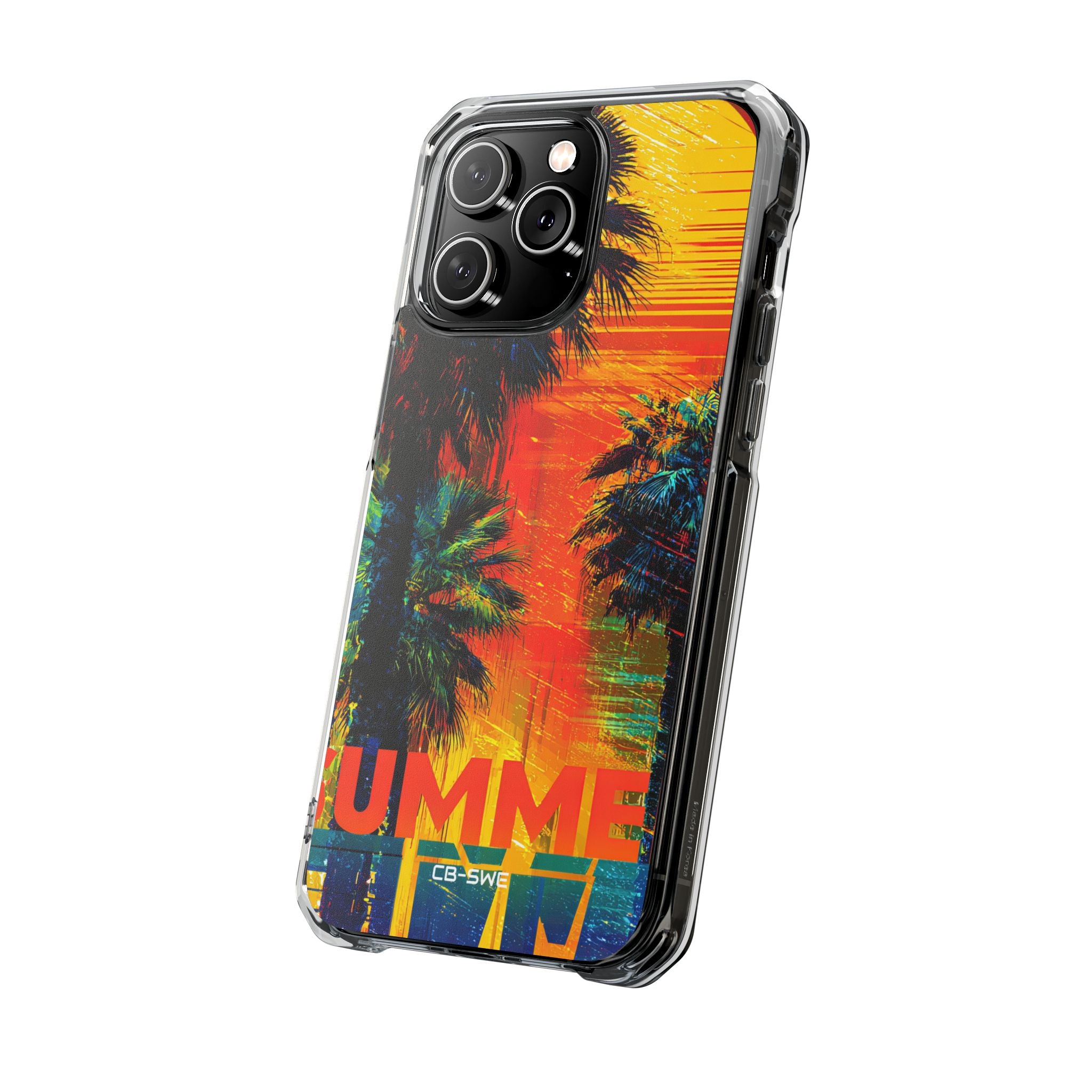Summer Sunset Palms iPhone Case - Impact