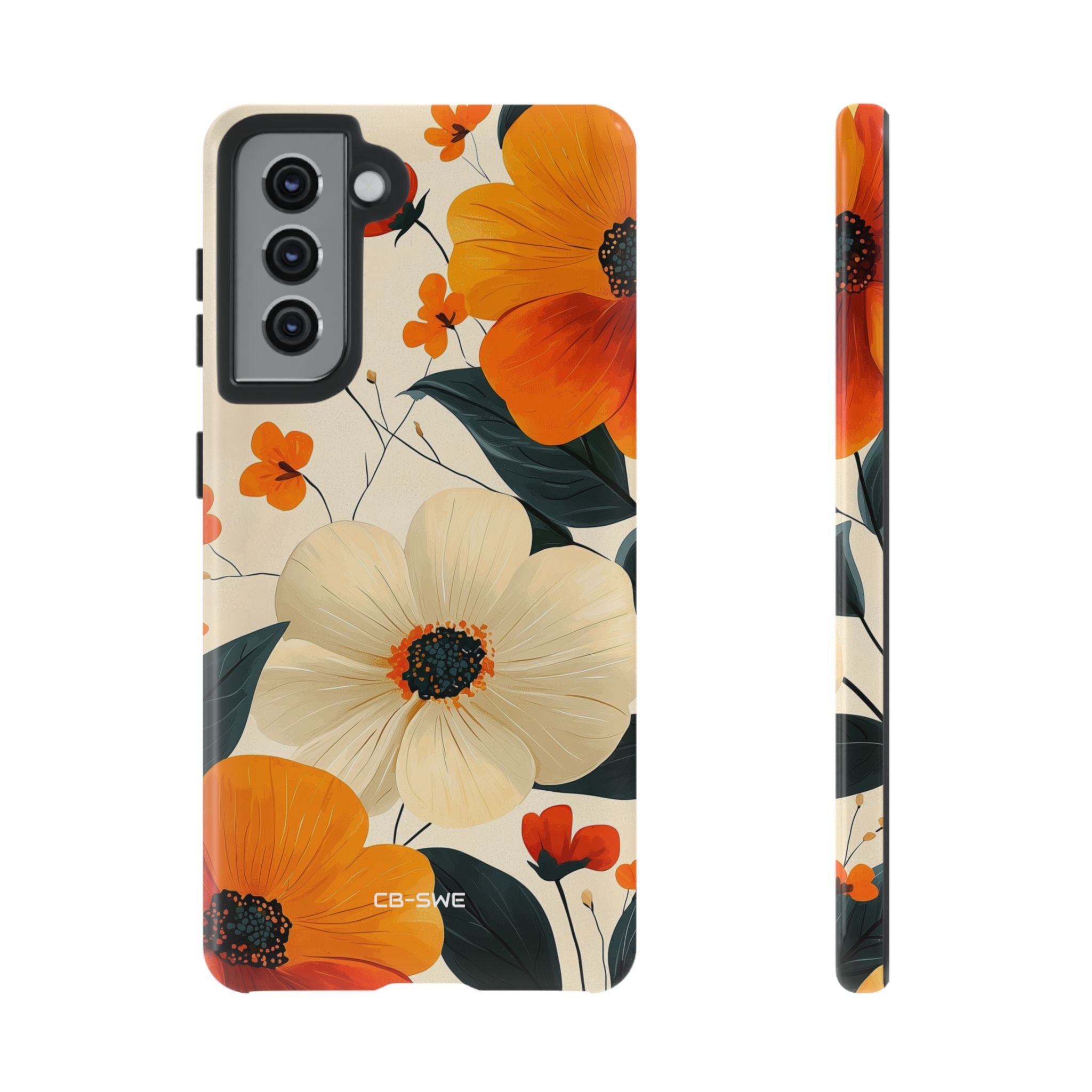 Vibrant Flowers Bloom - Samsung Case