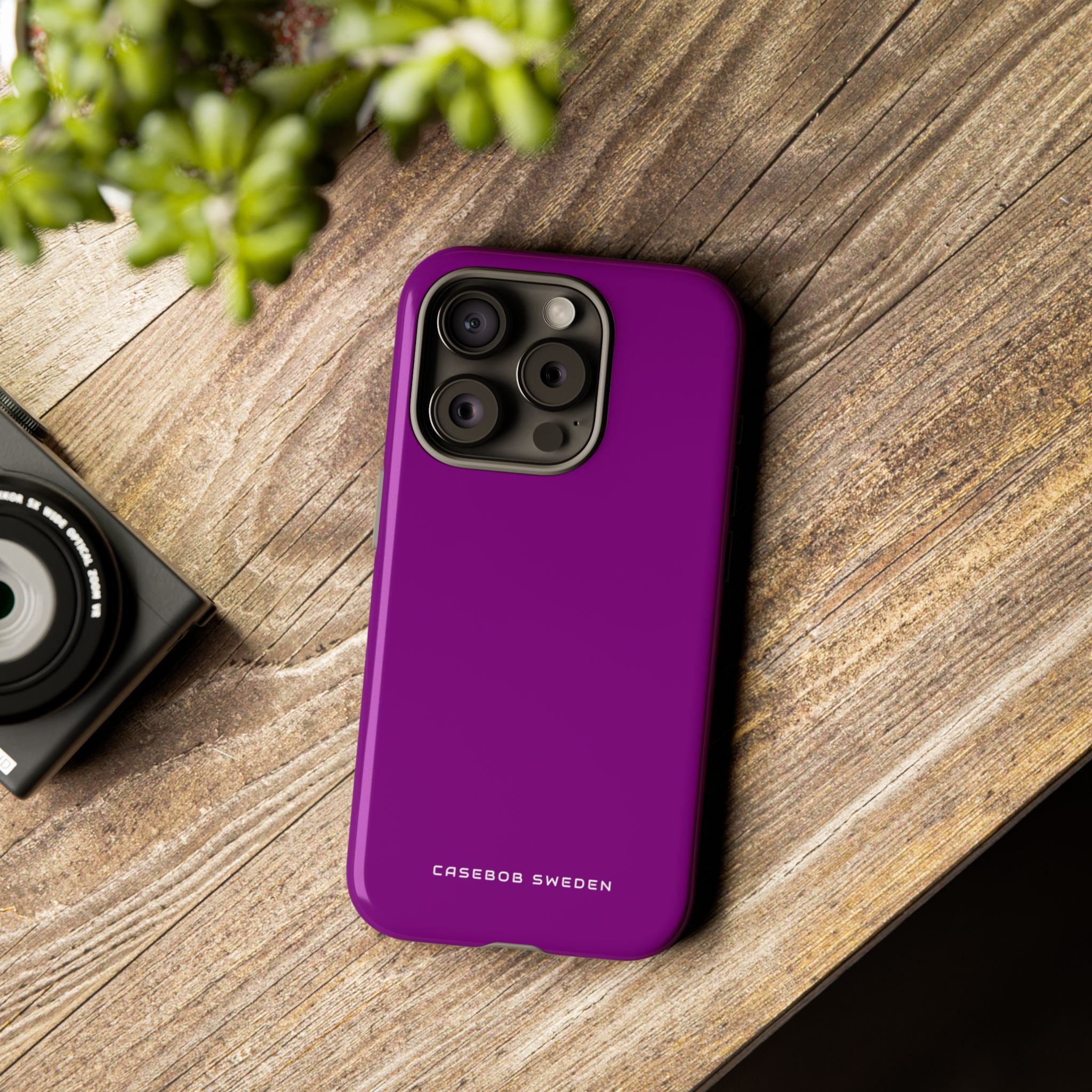 Purple iPhone 15 - Tough Phone Case