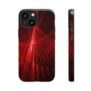 Red Disco Lights - Protective Phone Case