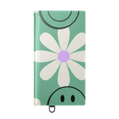 Smiley Daisy Glow - Samsung S24 Ultra Case - Wallet