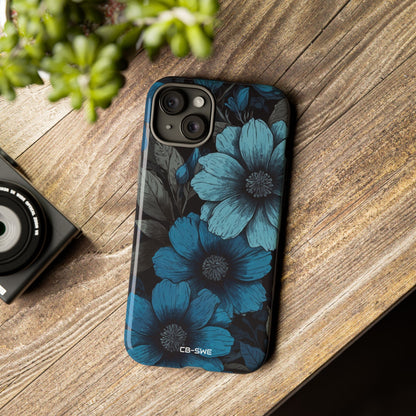 Flower Embrace Depth - iPhone Case