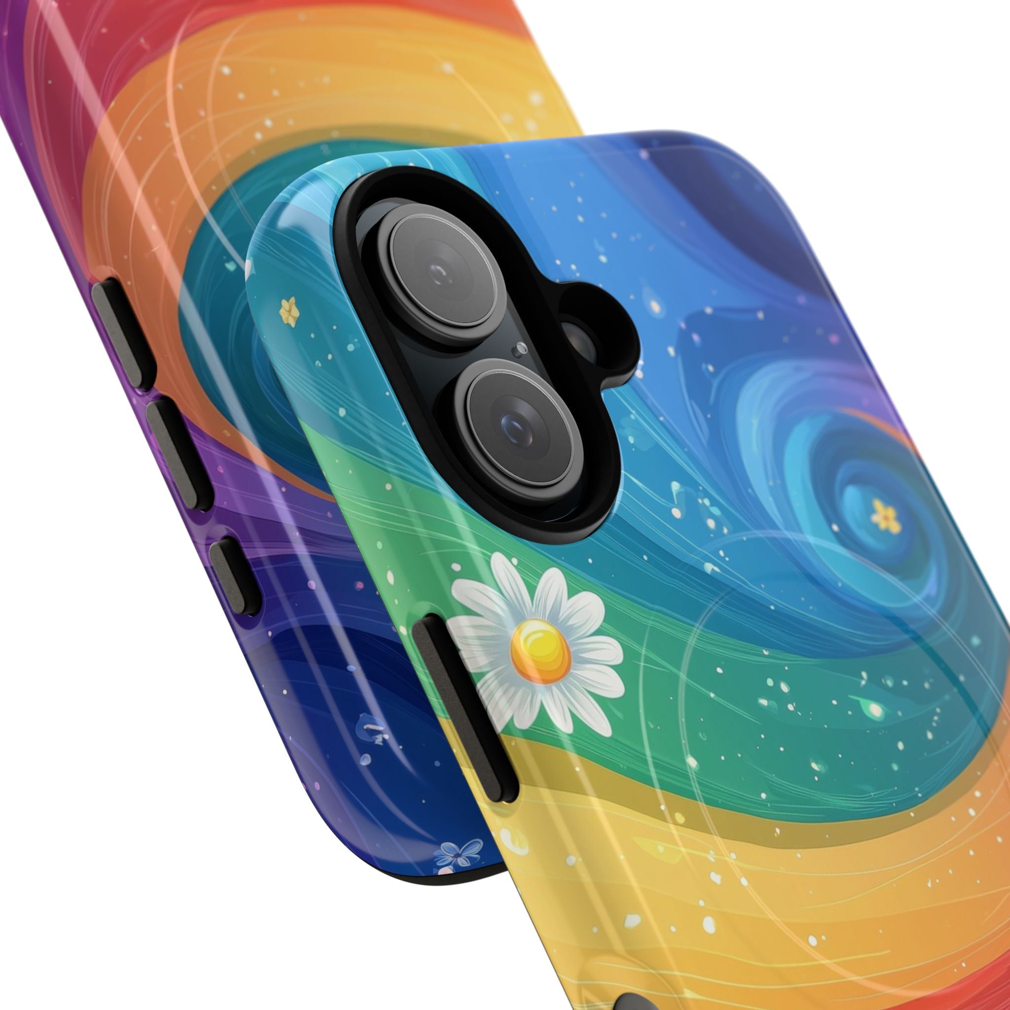 Vortex Bloom iPhone 16 Case - Tough+