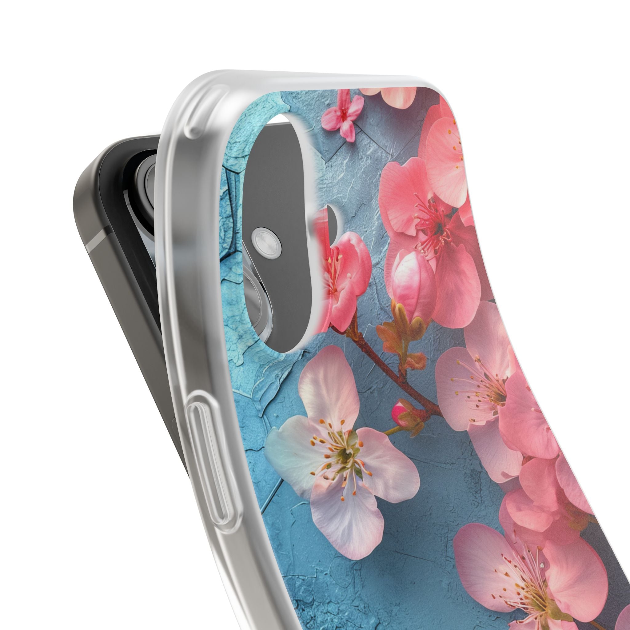 Blossom Serenity Case - Flexi iPhone 16 Phone Case