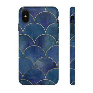 Blue Mermaid - Protective Phone Case