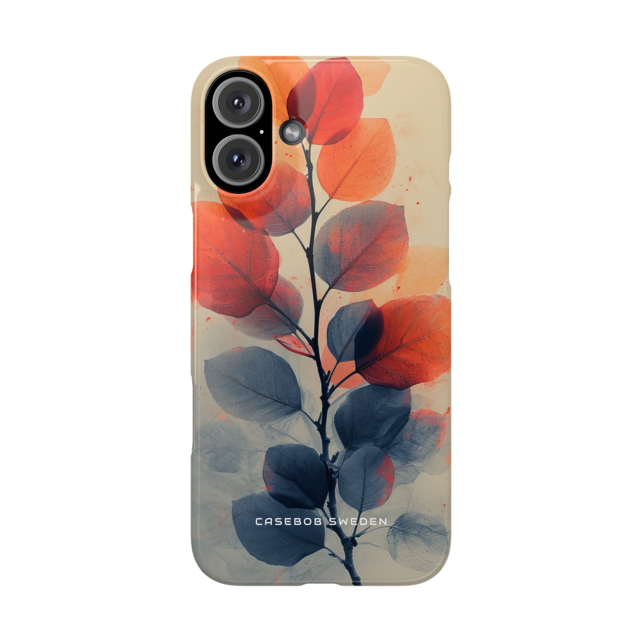 Ethereal Leaf Harmony iPhone 16 - Slim Phone Case