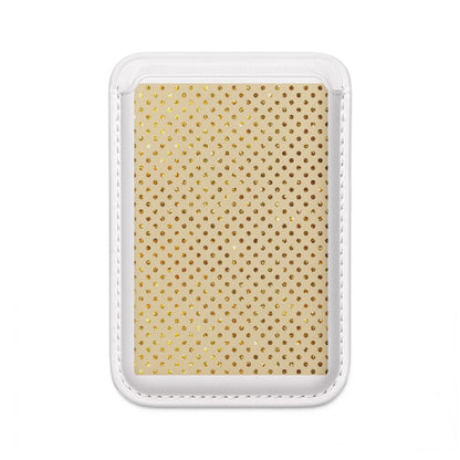 Golden Sparkle Portemonnee – MagSafe Klaar