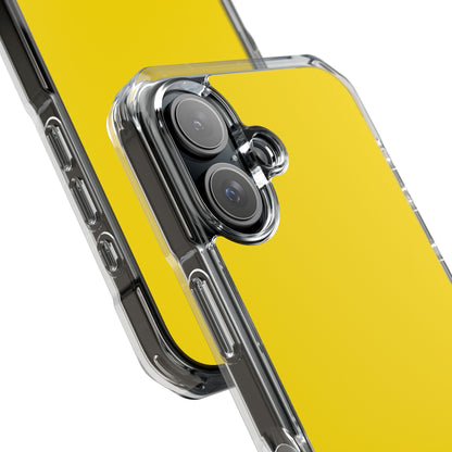 Gold Yellow - Clear Impact iPhone 16 Phone Case