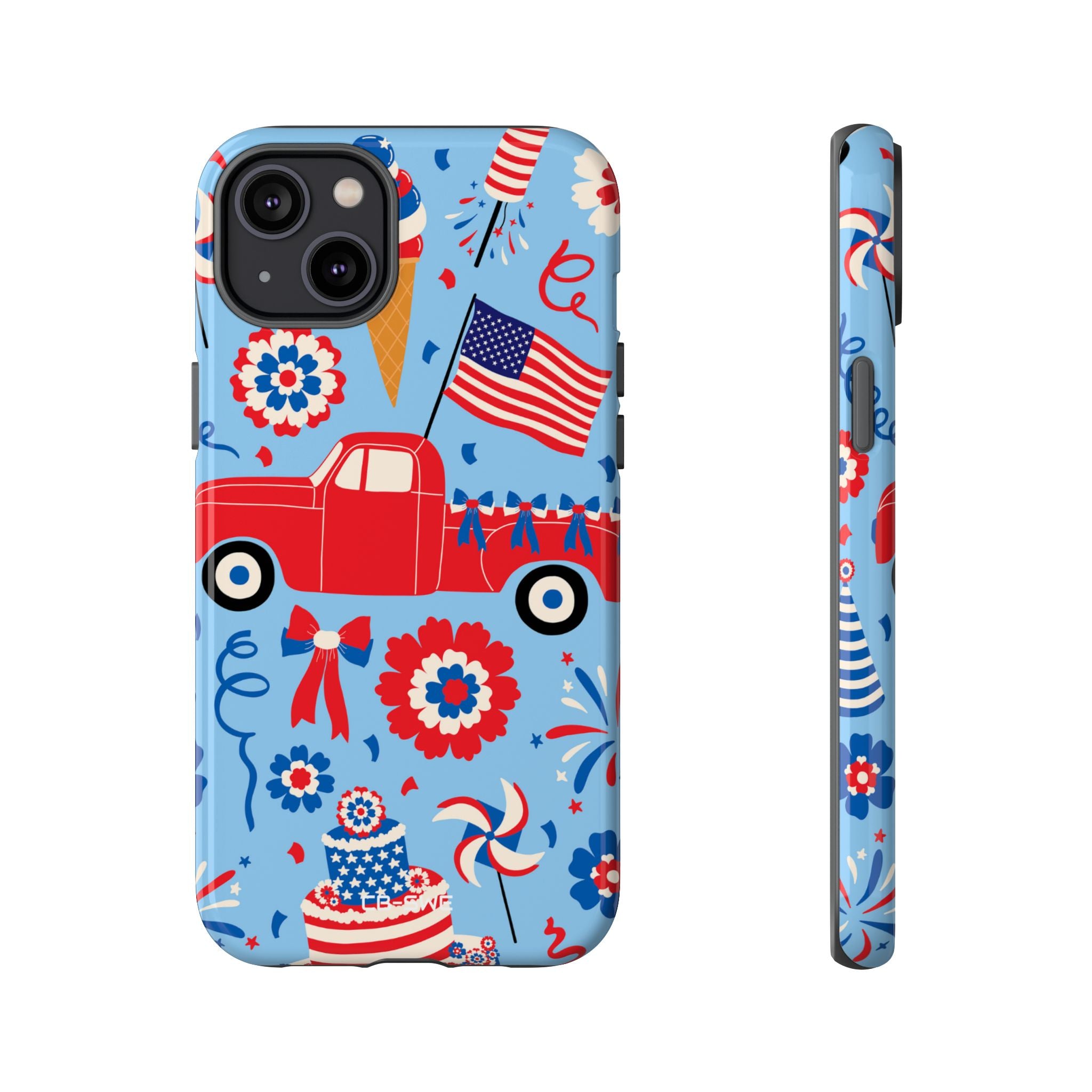Festive Truck Parade - iPhone Case