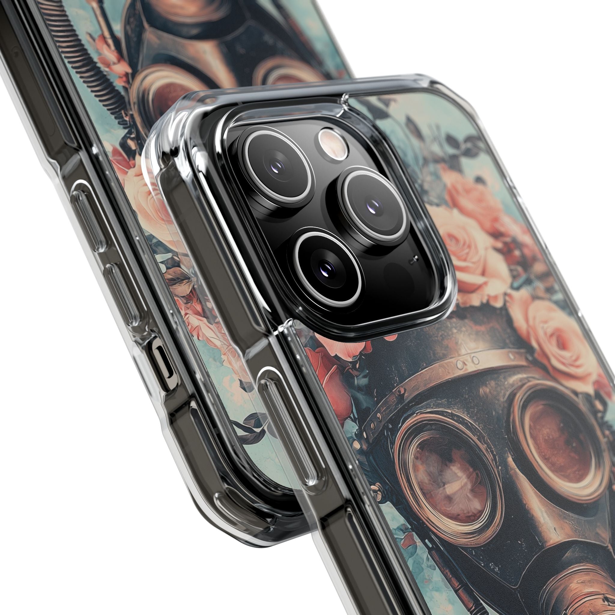 Roses Embrace Mask iPhone Case - Impact