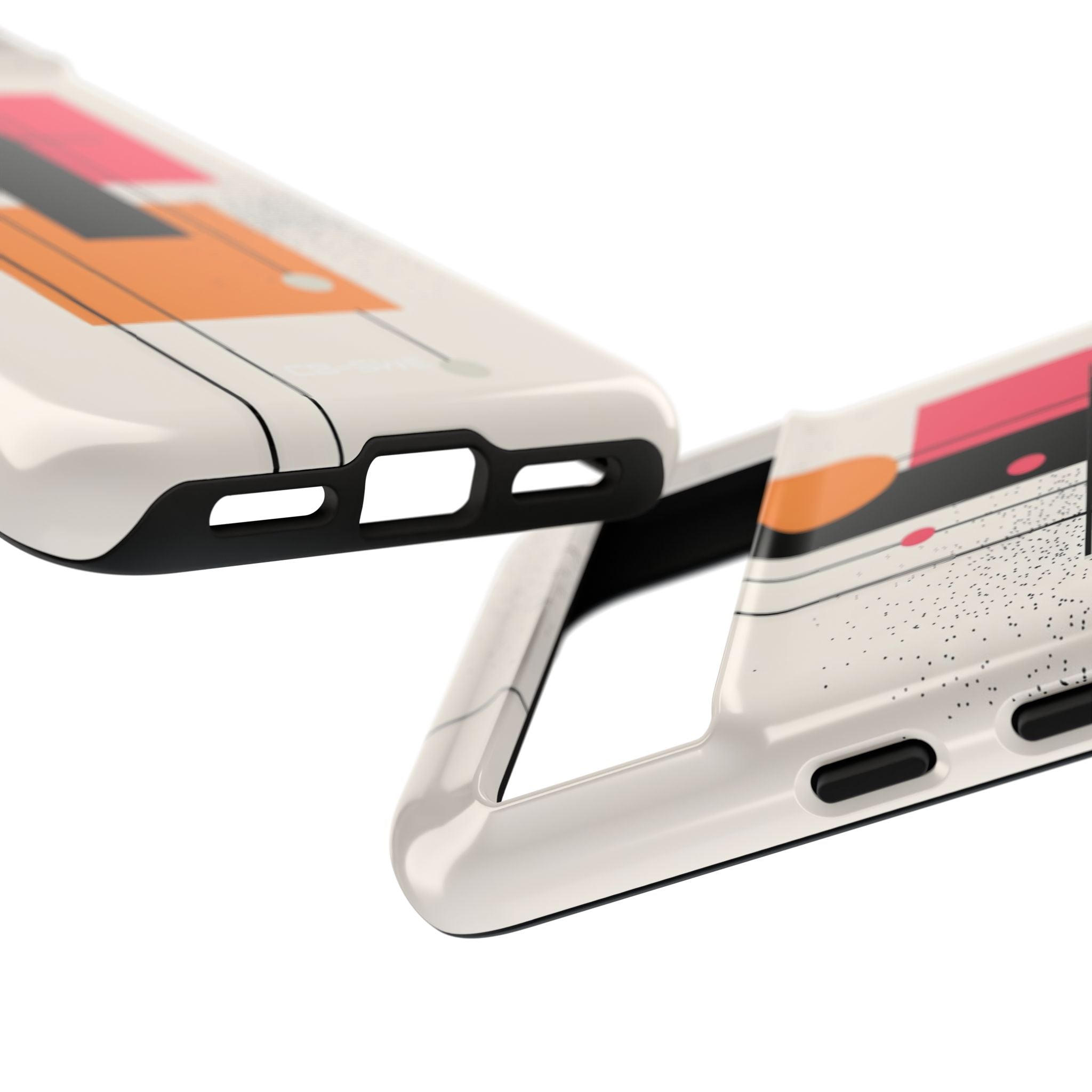 Shapes Dance Playfully - Google Pixel Case