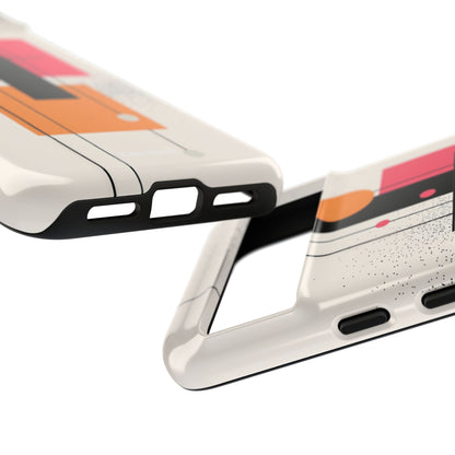 Shapes Dance Playfully - Google Pixel Case