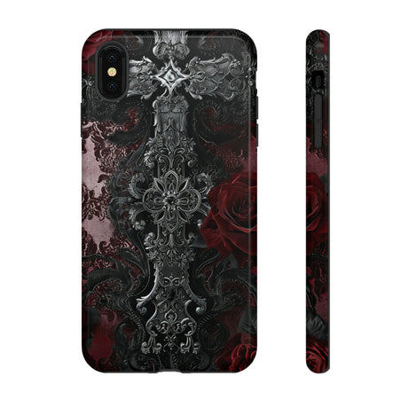 Lace and Velvet Gothic - Protective Phone Case