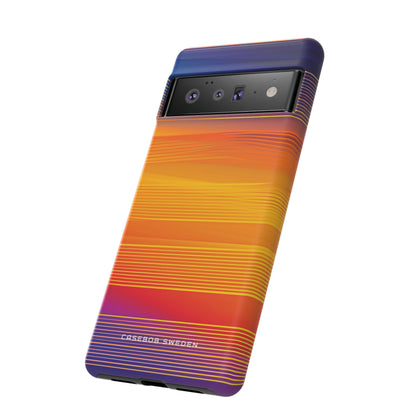 Gradient Sunset Flow Google Pixel 6 - Tough Phone Case