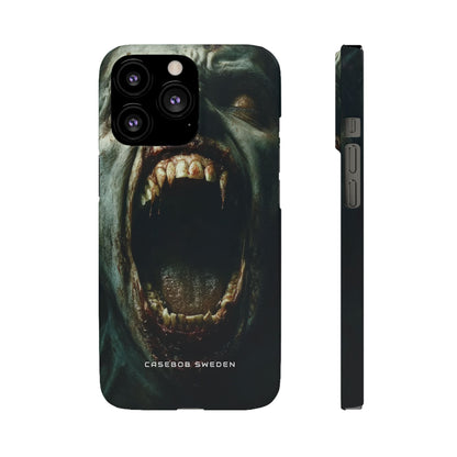 Gothic Wail of Decay iPhone 13 - Slim Phone Case