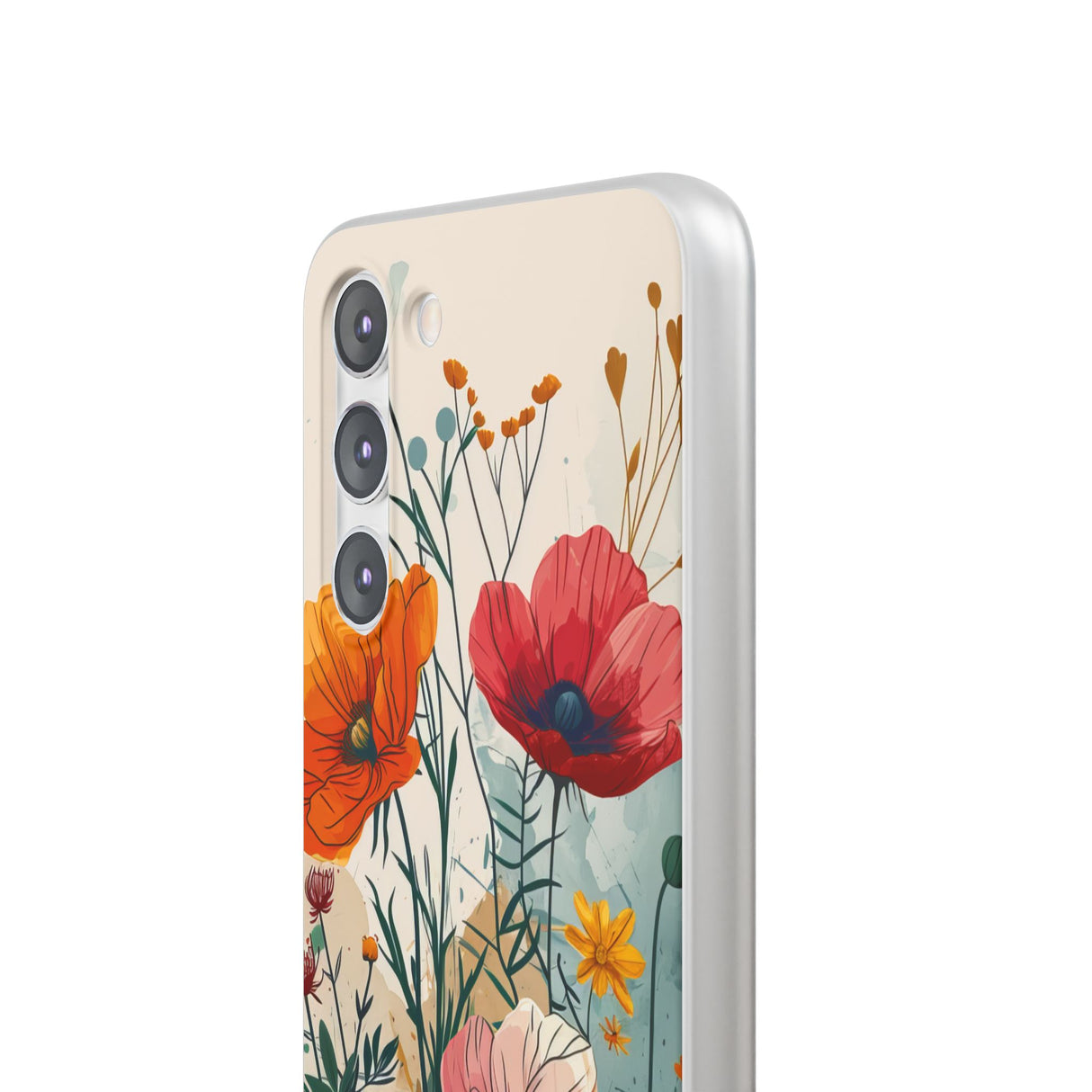 Blooming Whimsy | Flexible Handyhülle für Samsung Galaxy