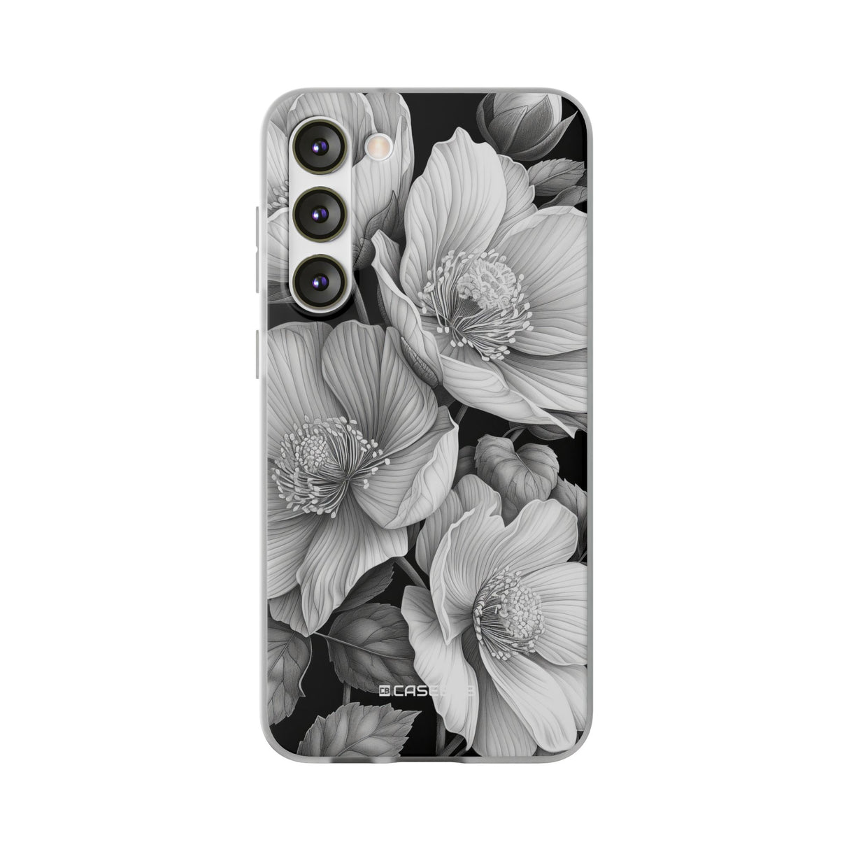 Botanische Eleganz | Flexible Handyhülle für Samsung Galaxy