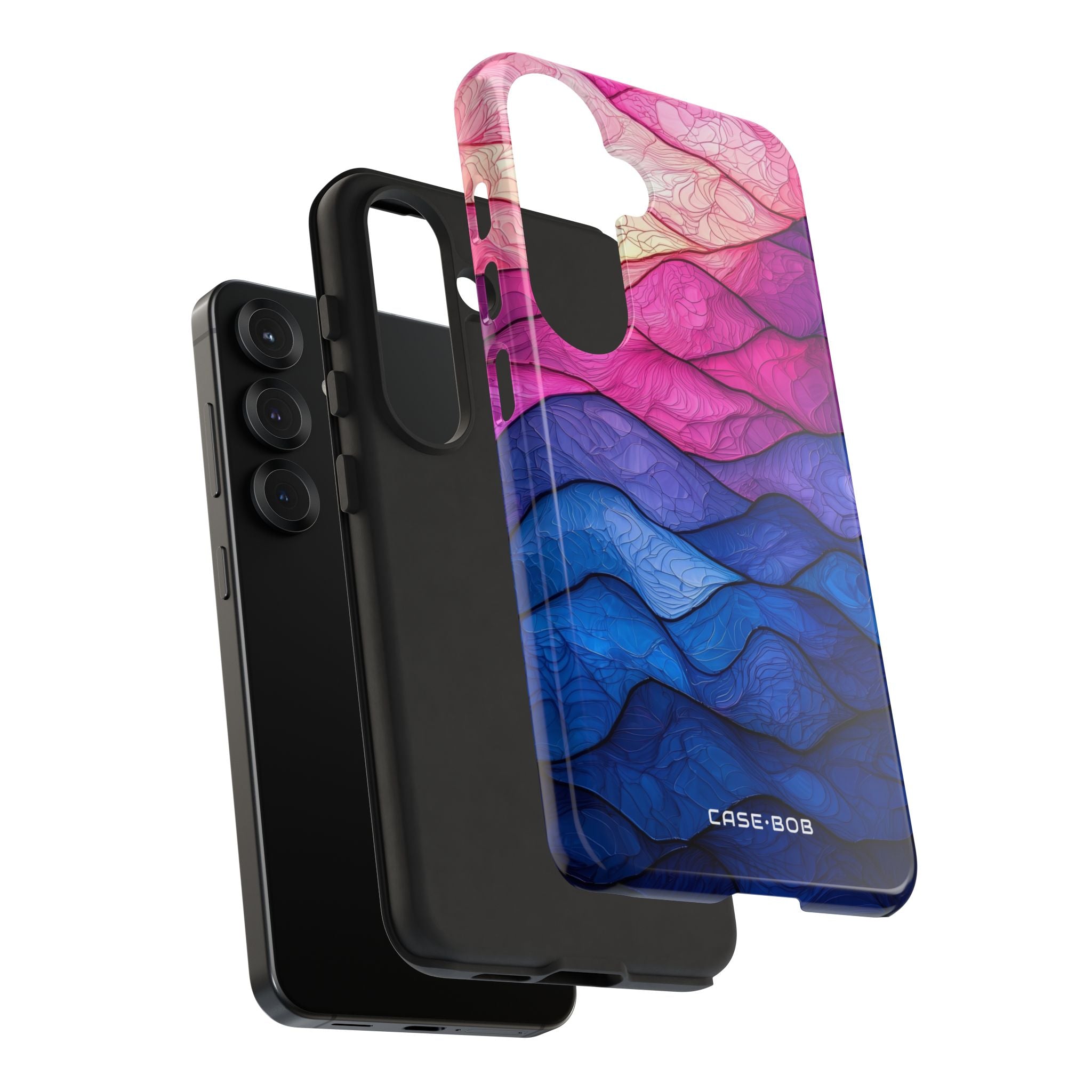 Wavy Vein Gradient Samsung S25 Case - Tough