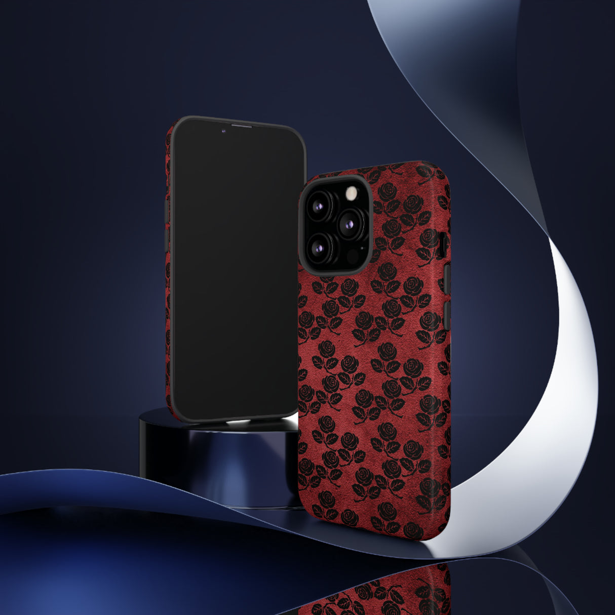 Rosemony Gothic Flower - Protective Phone Case