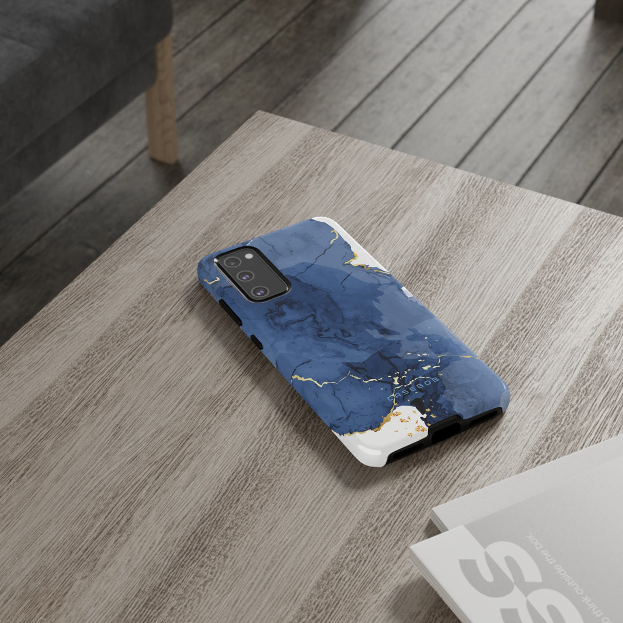 Timeless Blue Watercolor - Protective Phone Case