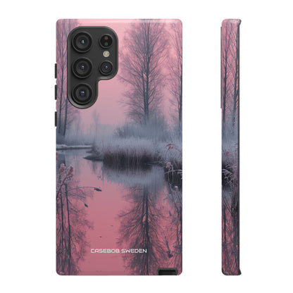 Pink Serenity Case - Tough Samsung S22 Phone Case