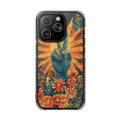 Flowers Embrace Peace iPhone Case - Impact